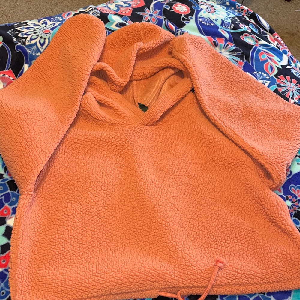 Wild Fable, Crop Top Hooded Sweater, Size Medium